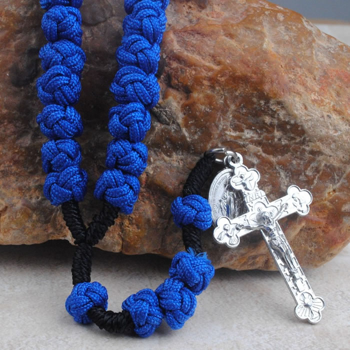 Cord rosary,Cord beads rosary